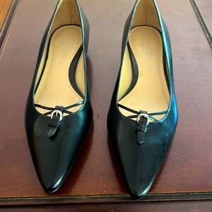 Loft Women’s dress  shoes leather new  tiny heels